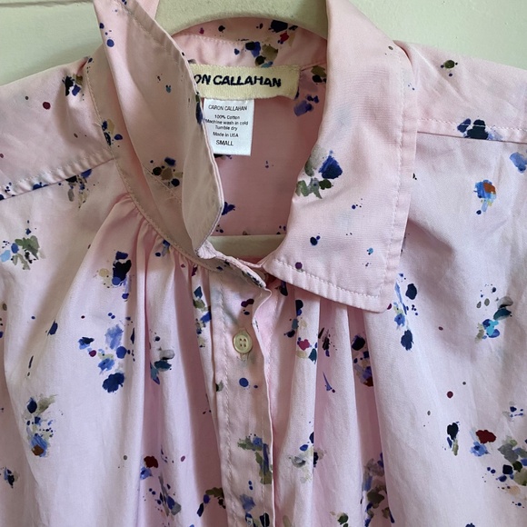 Caron Callahan Maria Shirtdress Size Small - Picture 2 of 4